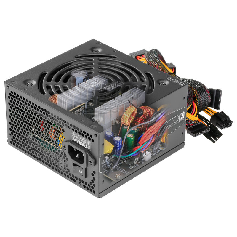منبع تغذیه گرین مدل GREEN GP400A-ECO Rev3.1 - Image 4