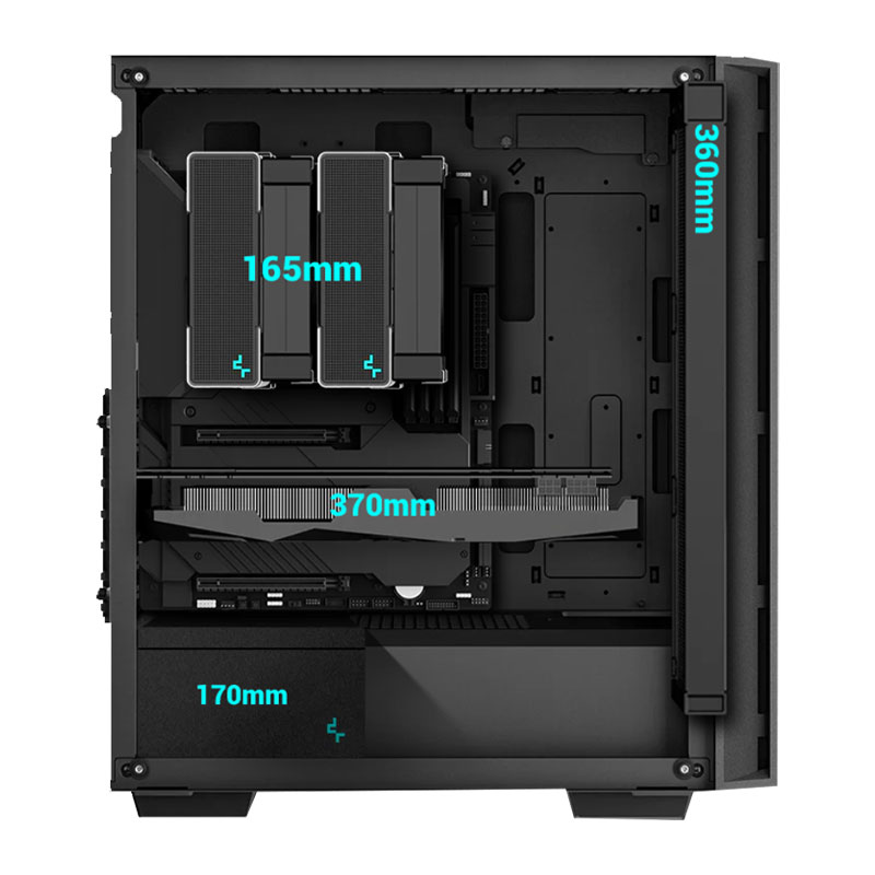 کیس دیپ کول مدل DEEPCOOL MATREXX 55 V4 C - Image 7