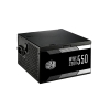 منبع تغذیه کامپیوتر کولر مستر مدل COOLER MASTER MWE WHITE 550W 230V