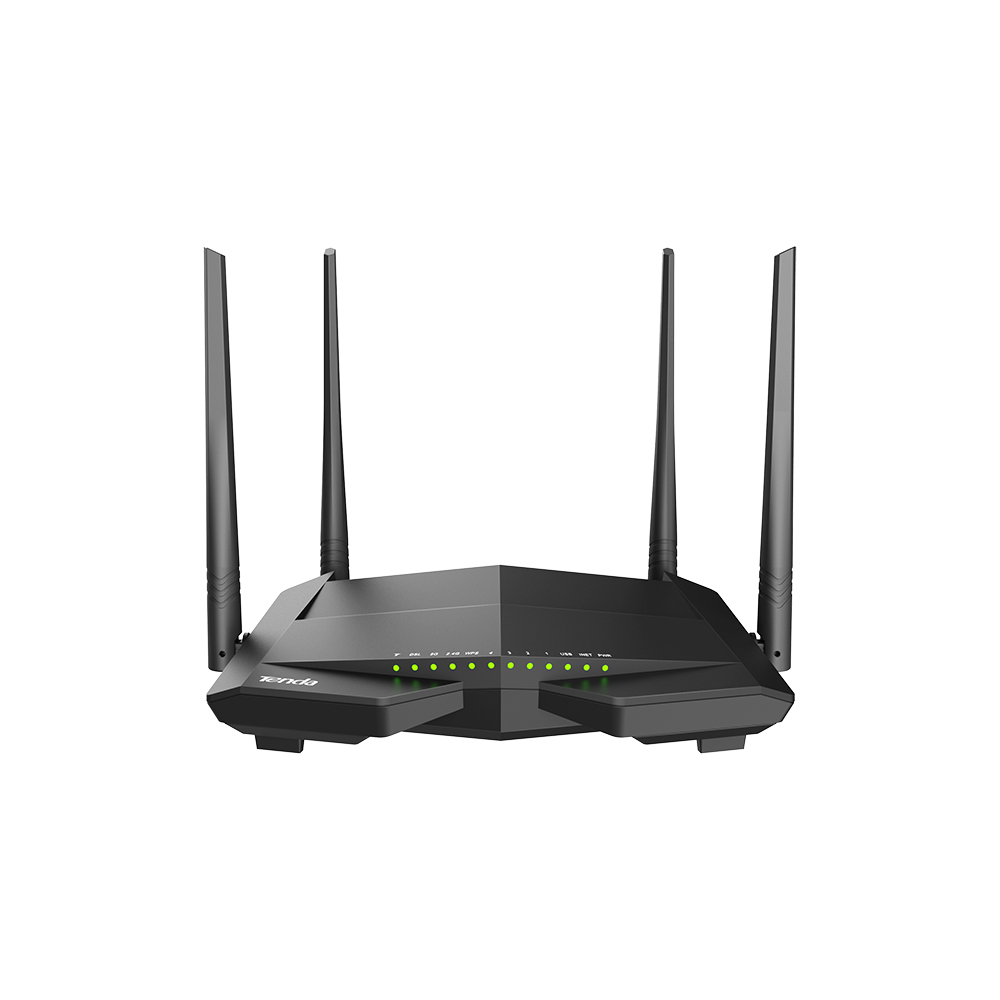 مودم روتر VDSL/ADSL تندا مدل TENDA V12 AC1200 Dualband Wi-Fi Gigabit