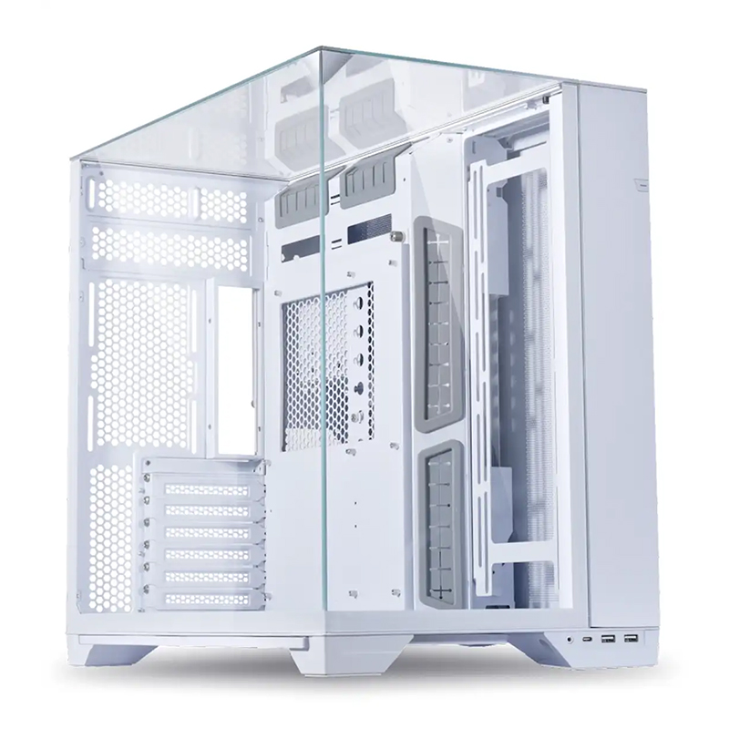 کیس کامپیوتر لیان لی مدل LIAN LI O11 VISION White