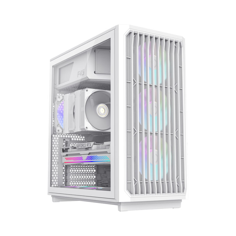 کیس گیمینگ کامپیوتر گیم مکس مدل GameMax F45 WW White