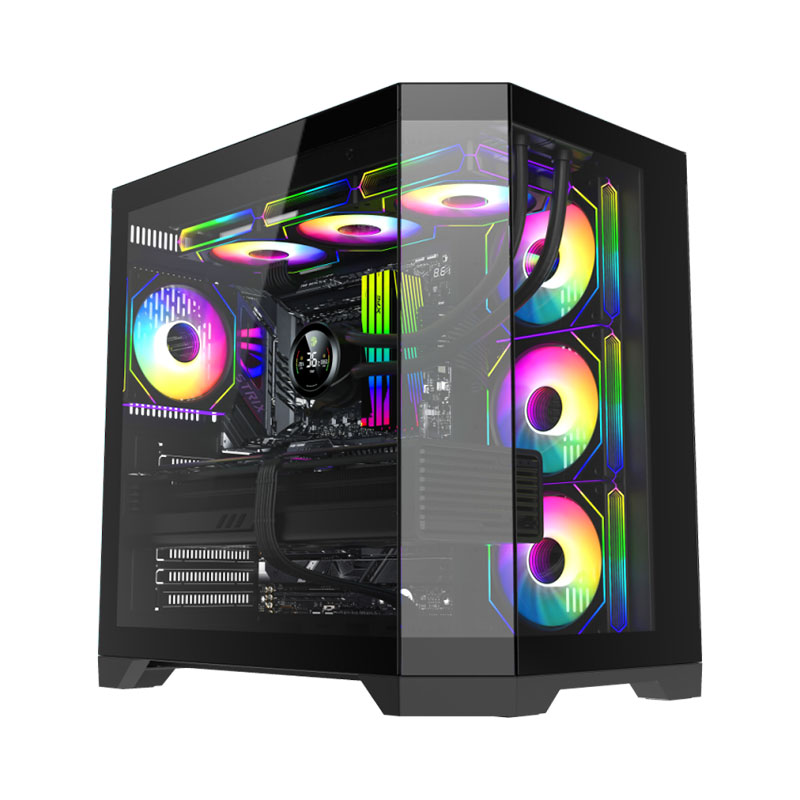 کیس گیمینگ کامپیوتر گیم مکس مدل GameMax HYPE-A