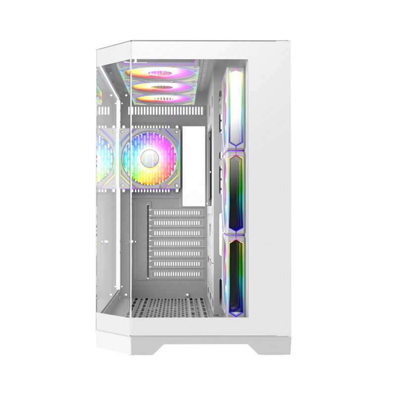 کیس گیمینگ کامپیوتر گیم مکس مدل GameMax HYPE-A White - Image 3