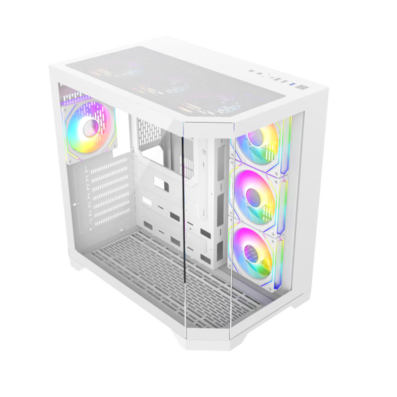 کیس گیمینگ کامپیوتر گیم مکس مدل GameMax HYPE-A White - Image 6