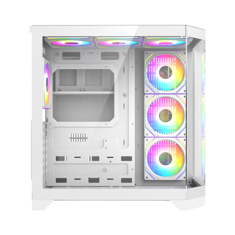 کیس گیمینگ کامپیوتر گیم مکس مدل GameMax HYPE-A White - Image 7