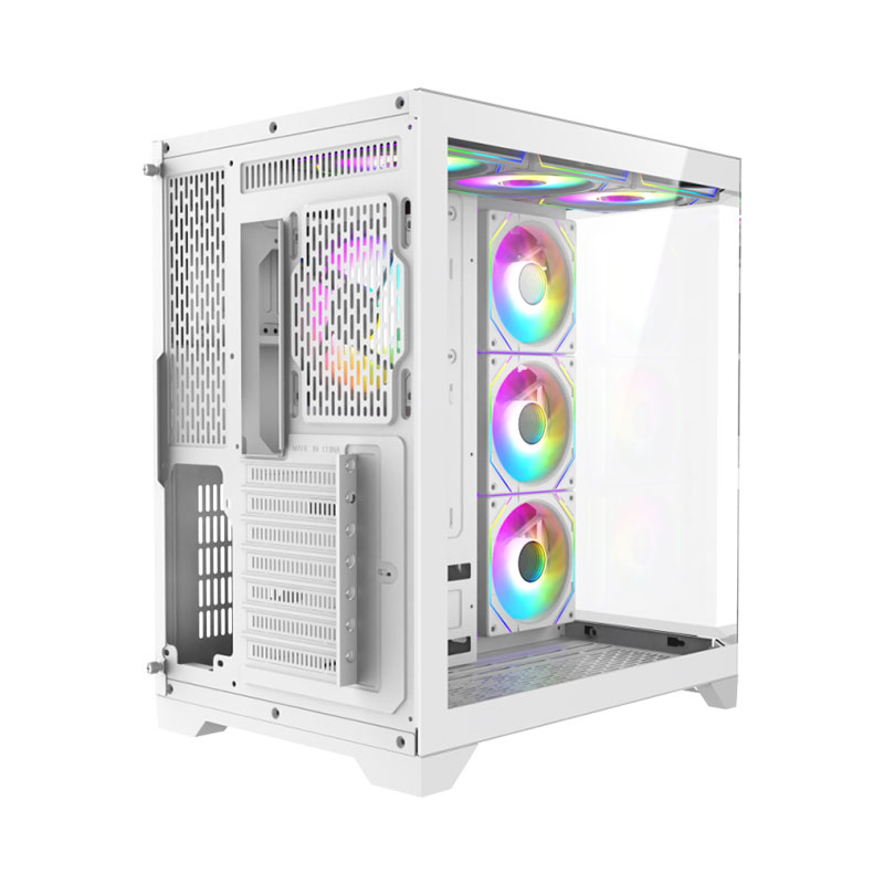 کیس گیمینگ کامپیوتر گیم مکس مدل GameMax HYPE-A White - Image 8