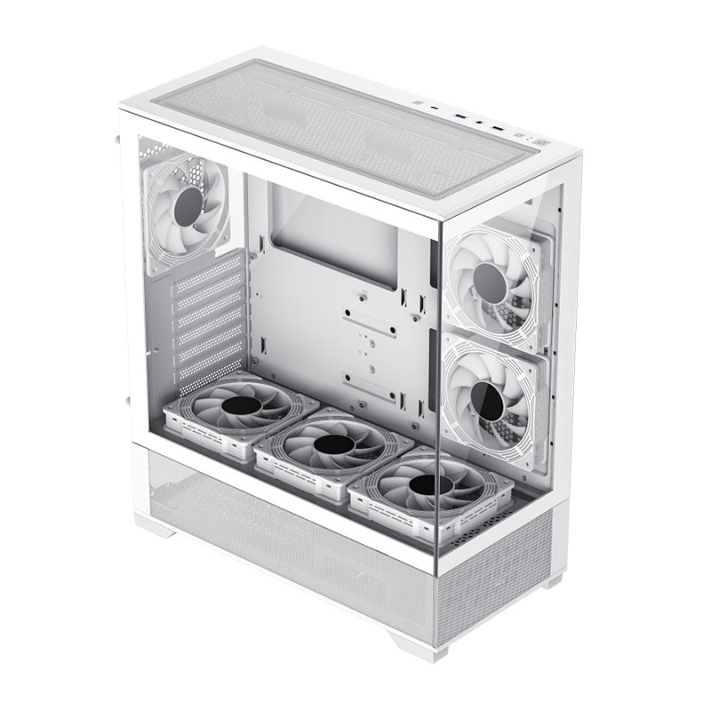 کیس گیمینگ کامپیوتر گیم مکس مدل GameMax Vista AW White - Image 7
