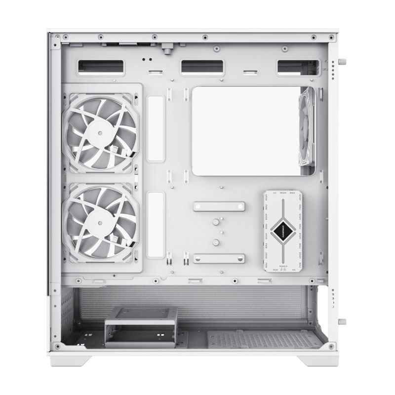 کیس گیمینگ کامپیوتر گیم مکس مدل GameMax Vista AW White - Image 8