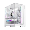 کیس گیمینگ کامپیوتر گیم‌ مکس مدل GameMax Infinity Pro White