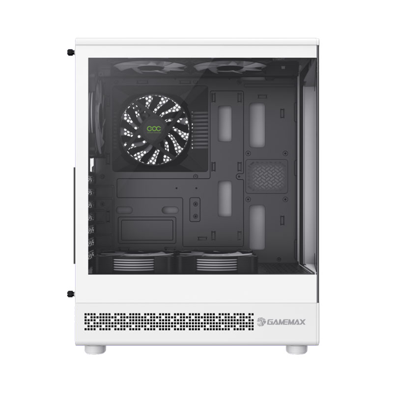 کیس گیمینگ کامپیوتر گیم مکس مدل GameMax Vista COC White - Image 6