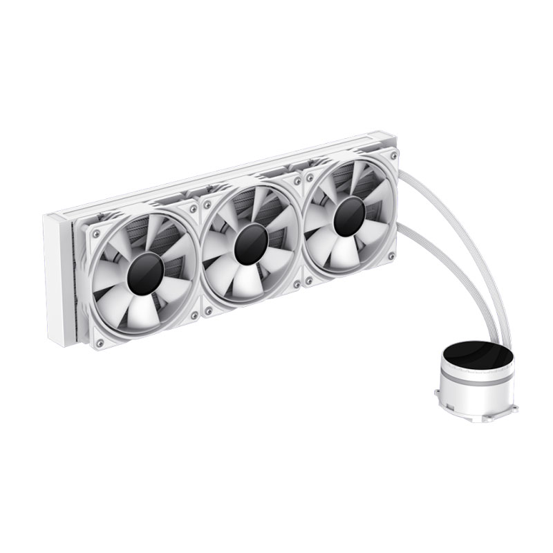 خنک کننده آبی پردازنده گیم مکس مدل GameMax IceBurg 360 Infinity White - Image 4