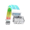 کابل اسلیو گیم مکس مدل GameMax VGA/CPU 2x8pin White