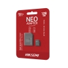 کارت حافظه میکرو اس دی هایک سمی مدل HIKSEMI MicroSDXC NEO HS-TF-C1 ADAPTER 128GB