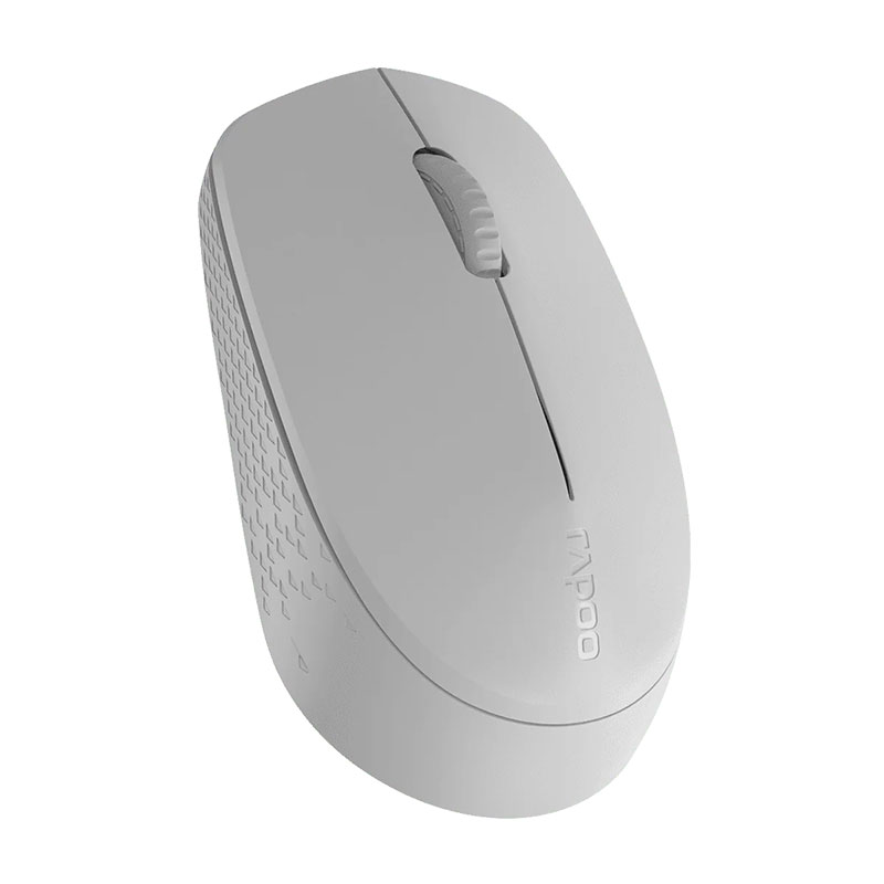 ماوس بی سیم رپو مدل RAPOO M100 Silent خاکستری روشن - Image 3