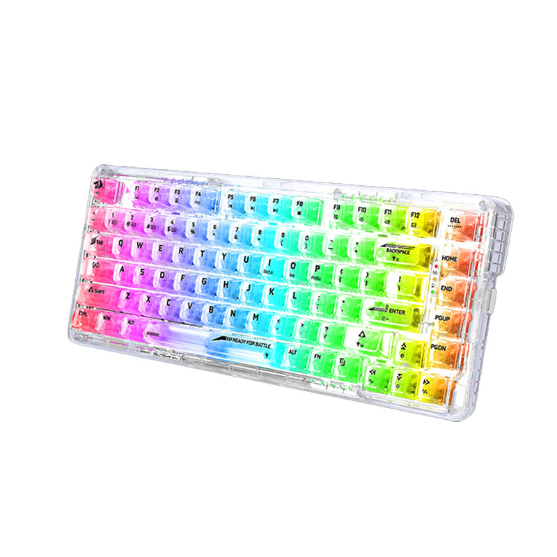 کیبورد بی سیم/باسیم گیمینگ ردراگون مدل Redragon ELF PRO K649 CT RGB - Image 3