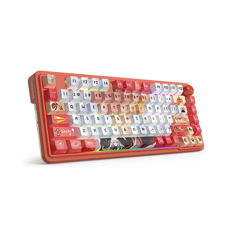 کیبورد بی سیم/باسیم گیمینگ ردراگون مدل Redragon UCAL PRO K673 AK RGB - Image 2