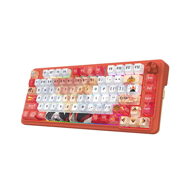 کیبورد بی سیم/باسیم گیمینگ ردراگون مدل Redragon UCAL PRO K673 AK RGB - Image 3