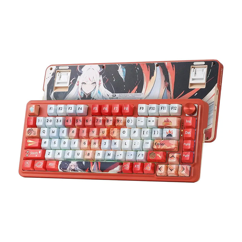 کیبورد بی سیم/باسیم گیمینگ ردراگون مدل Redragon UCAL PRO K673 AK RGB - Image 5