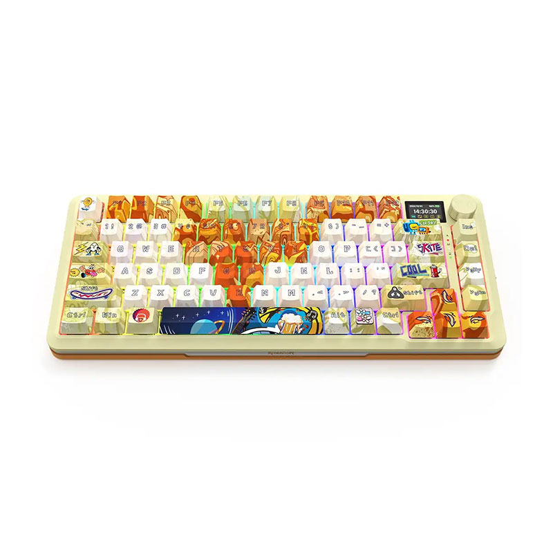 کیبورد بی سیم/باسیم گیمینگ ردراگون مدل Redragon FLEKACT PRO K708 GF RGB - Image 2