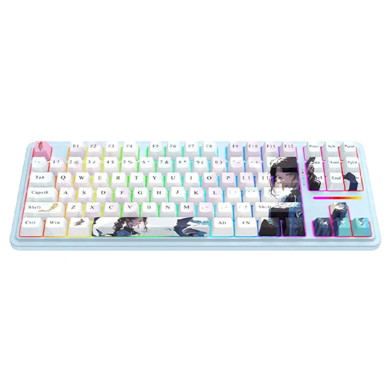 کیبورد باسیم/بی سیم گیمینگ ردراگون مدل Redragon ANTONIUM PRO K728 AK RGB - Image 3
