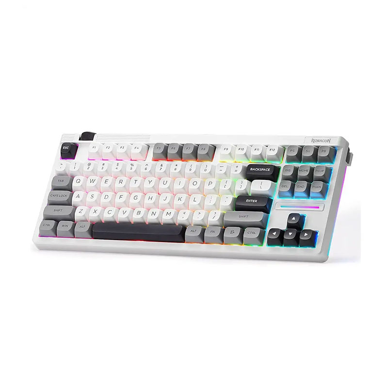 کیبورد باسیم/بی سیم گیمینگ ردراگون مدل Redragon OTIIM PRO K729 WGB RGB - Image 2