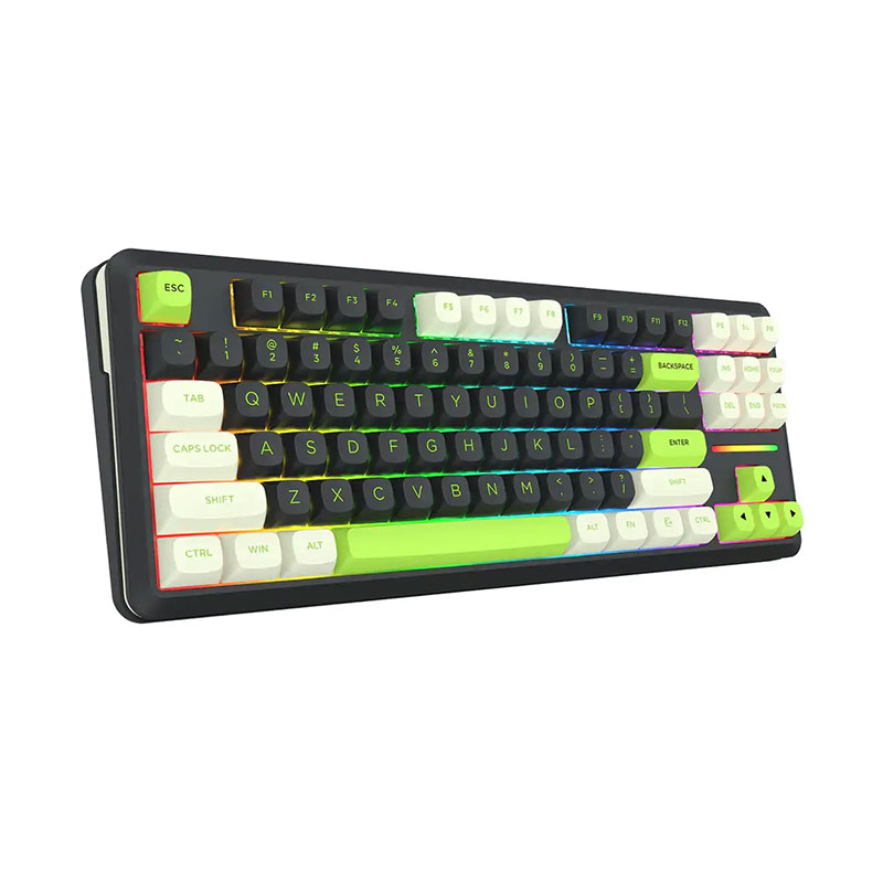 کیبورد باسیم/بی سیم گیمینگ ردراگون مدل Redragon WILDSLASH PRO K734 BWG RGB - Image 2