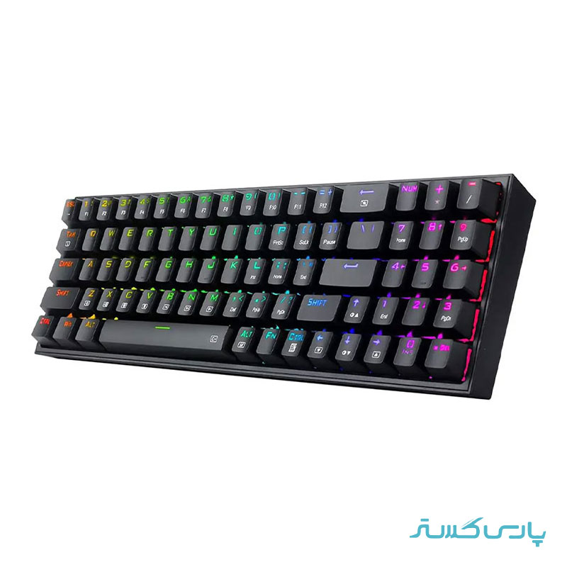 کیبورد باسیم/بی سیم گیمینگ ردراگون مدل Redragon Pollux Pro K628 RGB - Image 2