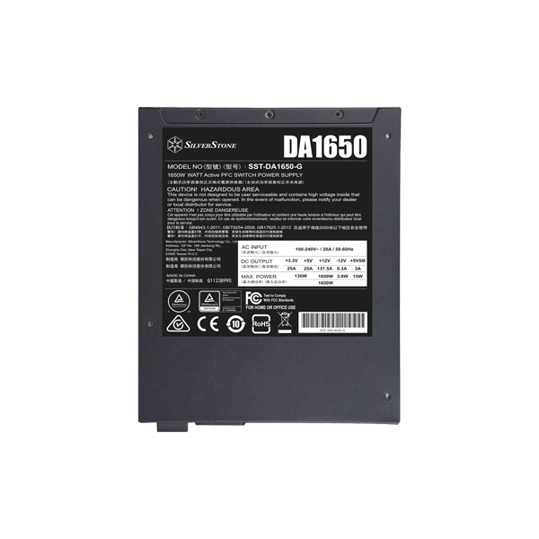 منبع تغذیه سیلوراستون SILVERSTONE DA1650 - Image 2