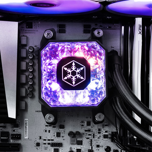 خنک کننده پردازنده سیلوراستون مدل SILVERSTONE IceGem 360 - Image 2