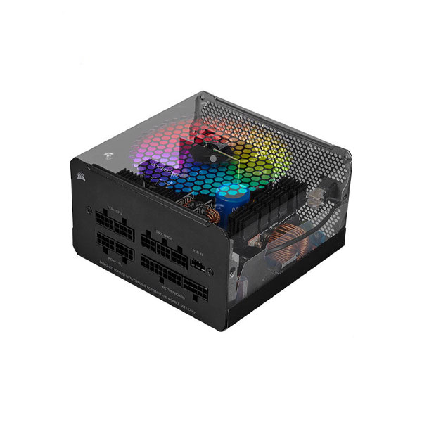 منبع تغذیه کامپیوتر کورسیر مدل CORSAIR CX650F RGB Bronze FULL - Image 3