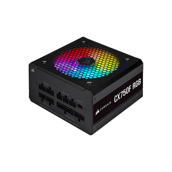 منبع تغذیه کامپیوتر کورسیر مدل CX750F RGB Bronze FULL